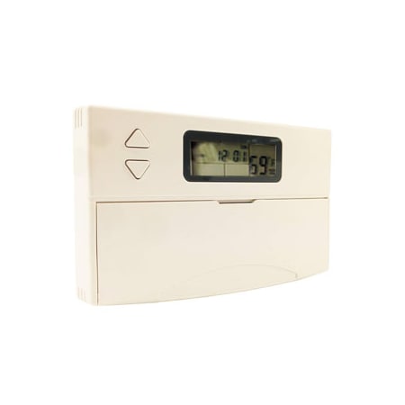 King Electric Thermostat Programmable 24V Lcd Display White EP-3